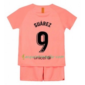 Divisa di Calcio Barcellona Suarez 9 Bambino Terza 2018/2019